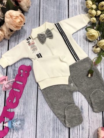 Купить оптом 109. Комбинезон с шапкой,100% хлопок интерлок во Владивостоке