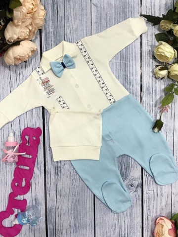 Купить оптом 127. Комбинезон с шапкой,100% хлопок интерлок во Владивостоке