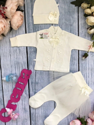 Купить оптом 172. Костюм 3-х предметник "юбка" , хлопок 100 % интерлок во Владивостоке