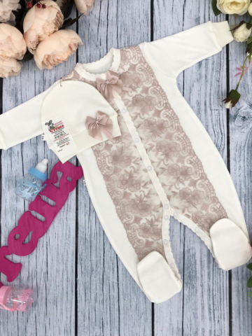 Купить оптом 216-П. Комбинезон с шапкой,100% хлопок интерлок во Владивостоке